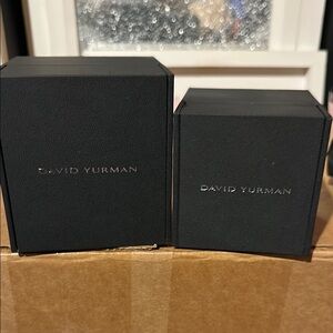 David Yurman Black Jewelry Boxes